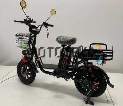 Электровелосипед GreenCamel (ГринКэмел) Pangeon Monster PRO MAX (амортизаторы, гидравлика) чёрный