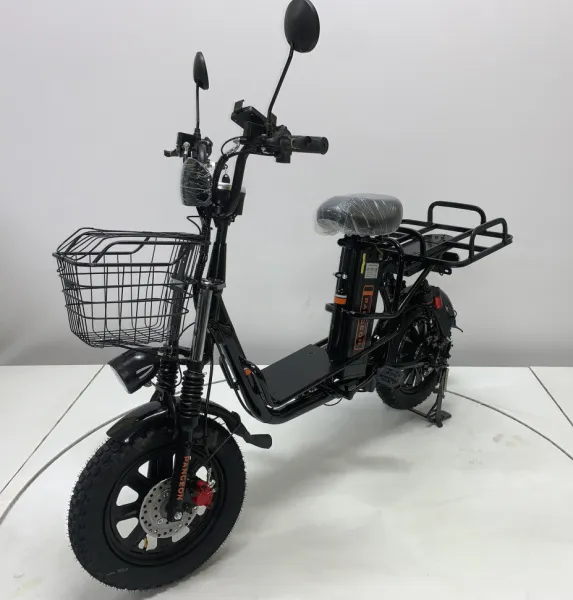 Электровелосипед GreenCamel (ГринКэмел) Pangeon Monster PRO MAX (амортизаторы, гидравлика) чёрный | Мототека