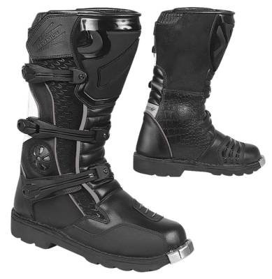 Мотоботы HIZER (Хайзер) AT - 6090 black (р. 47)