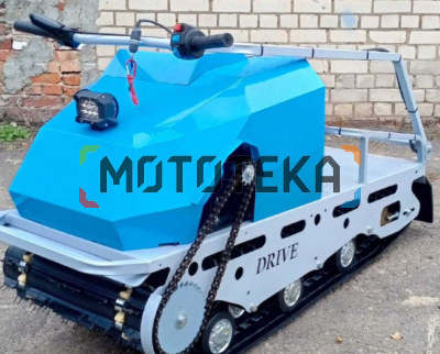 Мотобуксировщик Спутник Драйв 15 л.с.. катковая