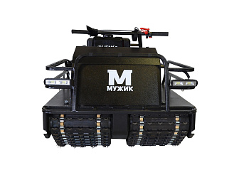 Мотобуксировщик Мужик LUXE М760 2-гусеничный. 1450. 18.5 л.с.. катковая. с реверсом