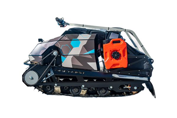 Мотобуксировщик Спутник PRO MAX стандарт 15 л.с.. катковая | Мототека