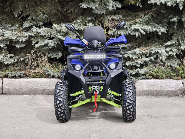 Квадроцикл R - MOTO (Р - Мото) Lion 200 X PRO с лебёдкой синий (машинокомплект) | Мототека Квадроцикл R - MOTO (Р - Мото) Lion 200 X PRO с лебёдкой синий (машинокомплект) | Мототека