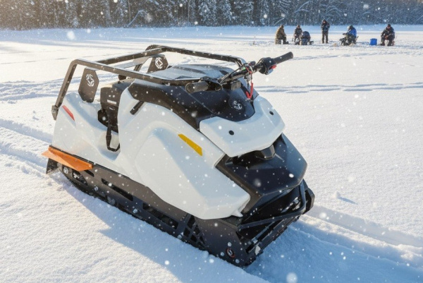 Мотобуксировщик Спутник Хищник 15 л.с.. катковая | Мототека