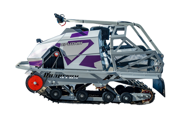 Мотобуксировщик Спутник Пилигрим стандарт 15 л.с.. катковая | Мототека