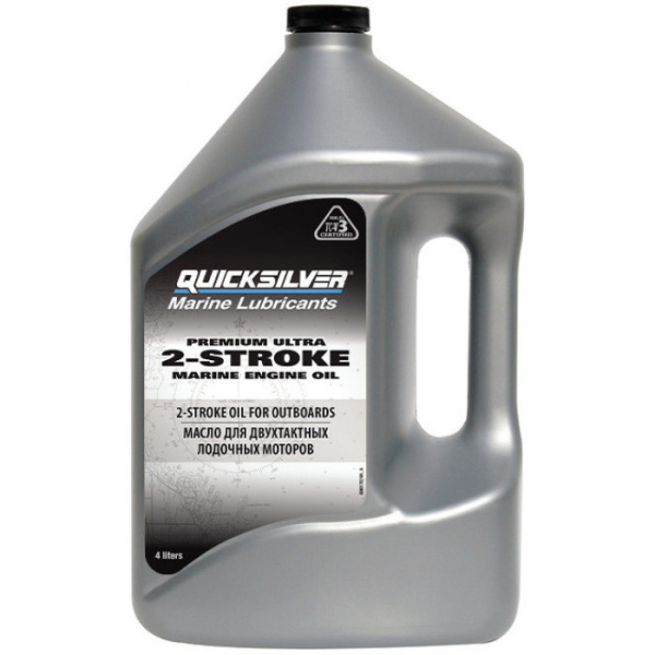 Масло двухтактное Quicksilver (Квиксильвер) TC - W3 Premium Ultra (4л)